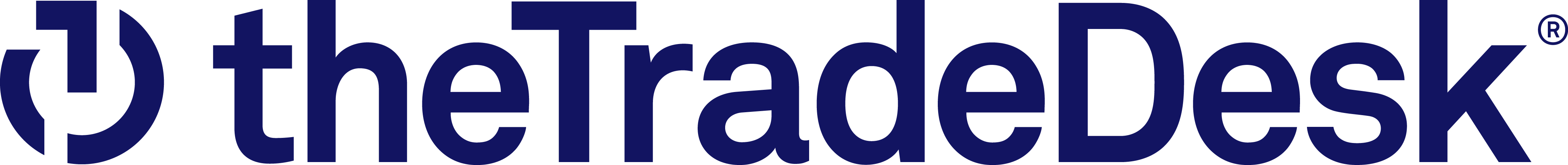 The Trade Desk's logo.